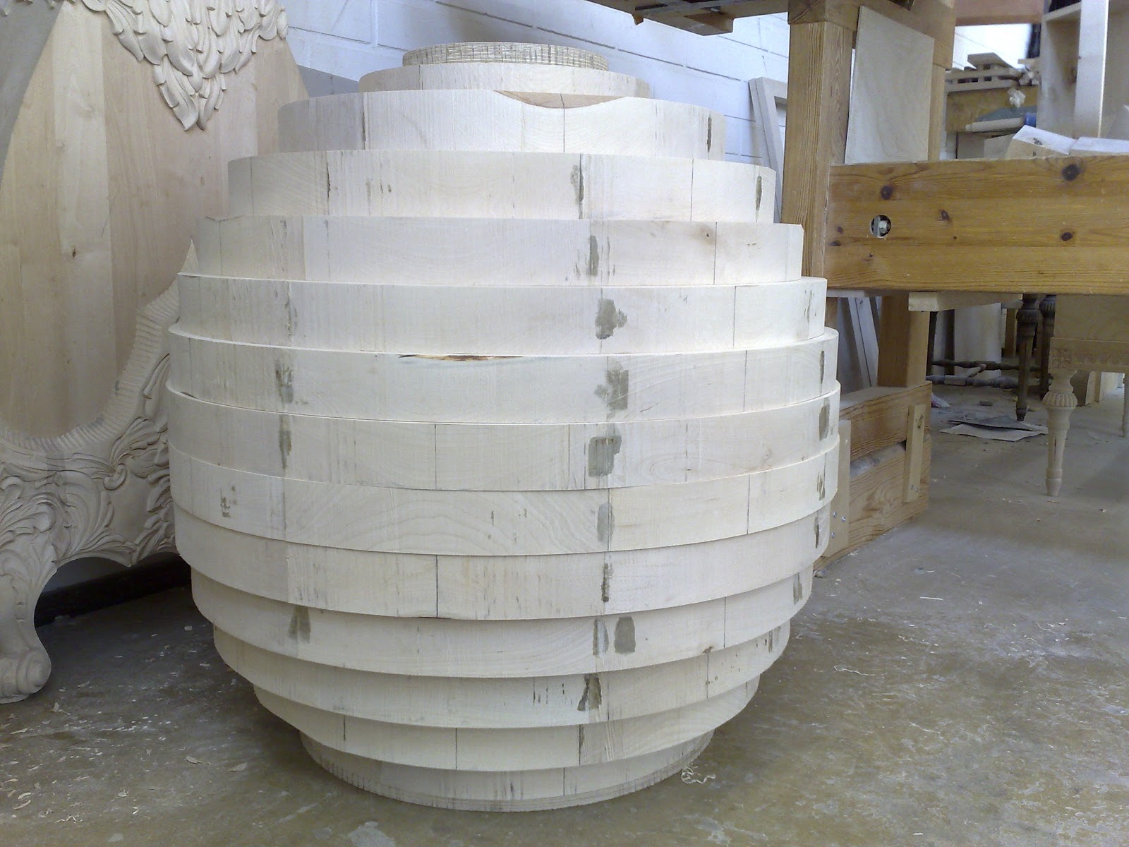 Kugleskuffe fra snedkeren