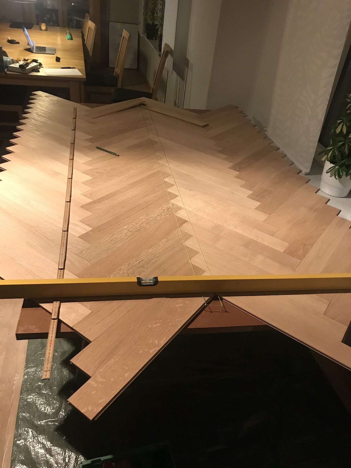 Sildebensbord i egetræ