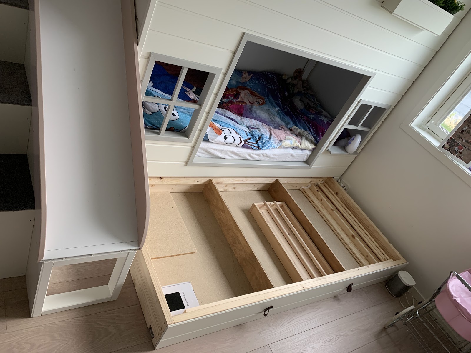 Kabineseng med stjernehimmel