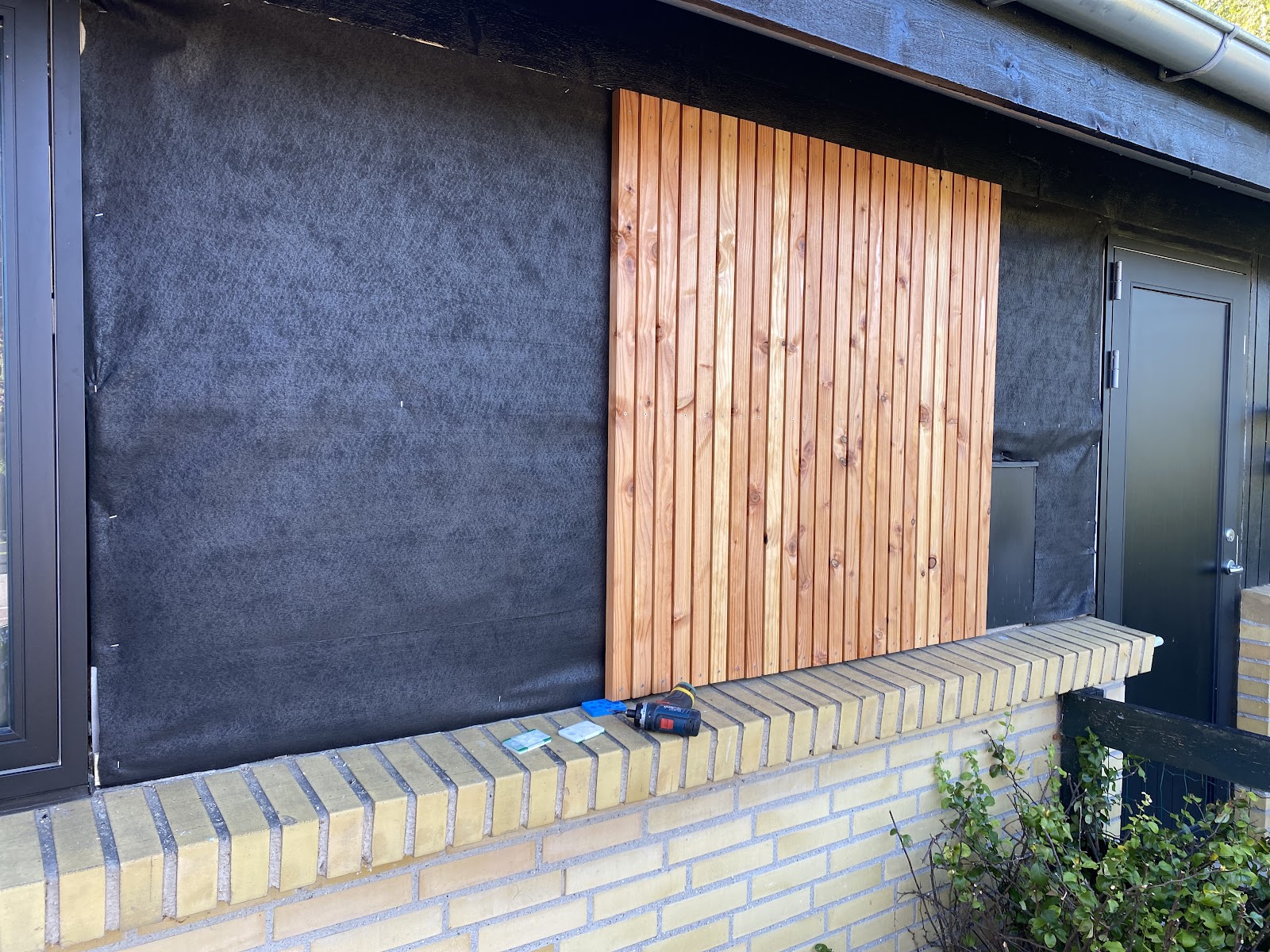 Ny facade på 70’er hus