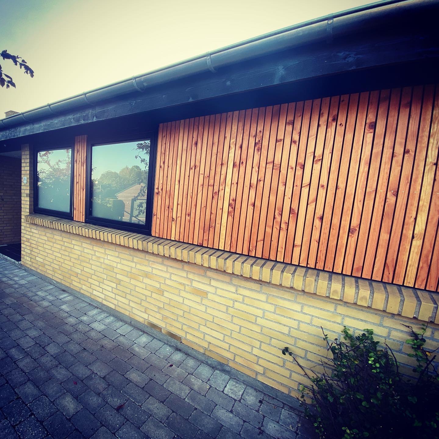 Ny facade på 70’er hus