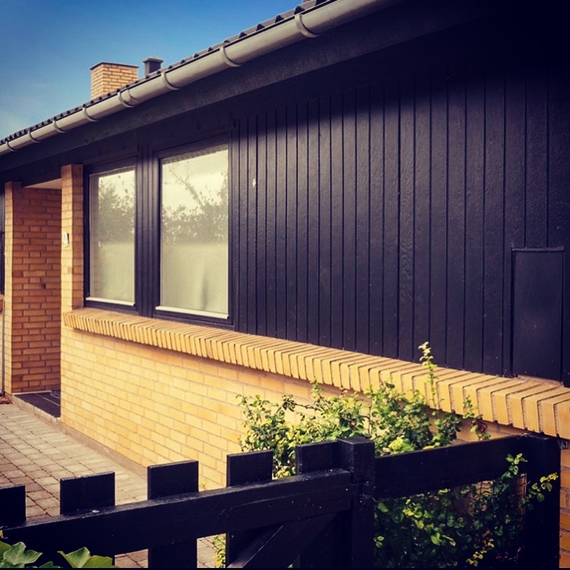 Ny facade på 70’er hus