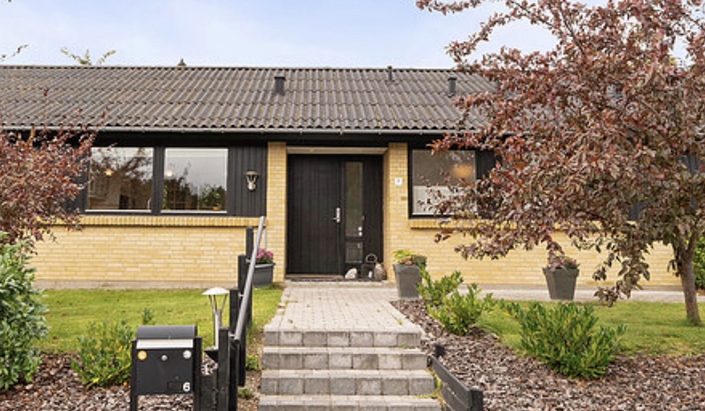Ny facade på 70’er hus