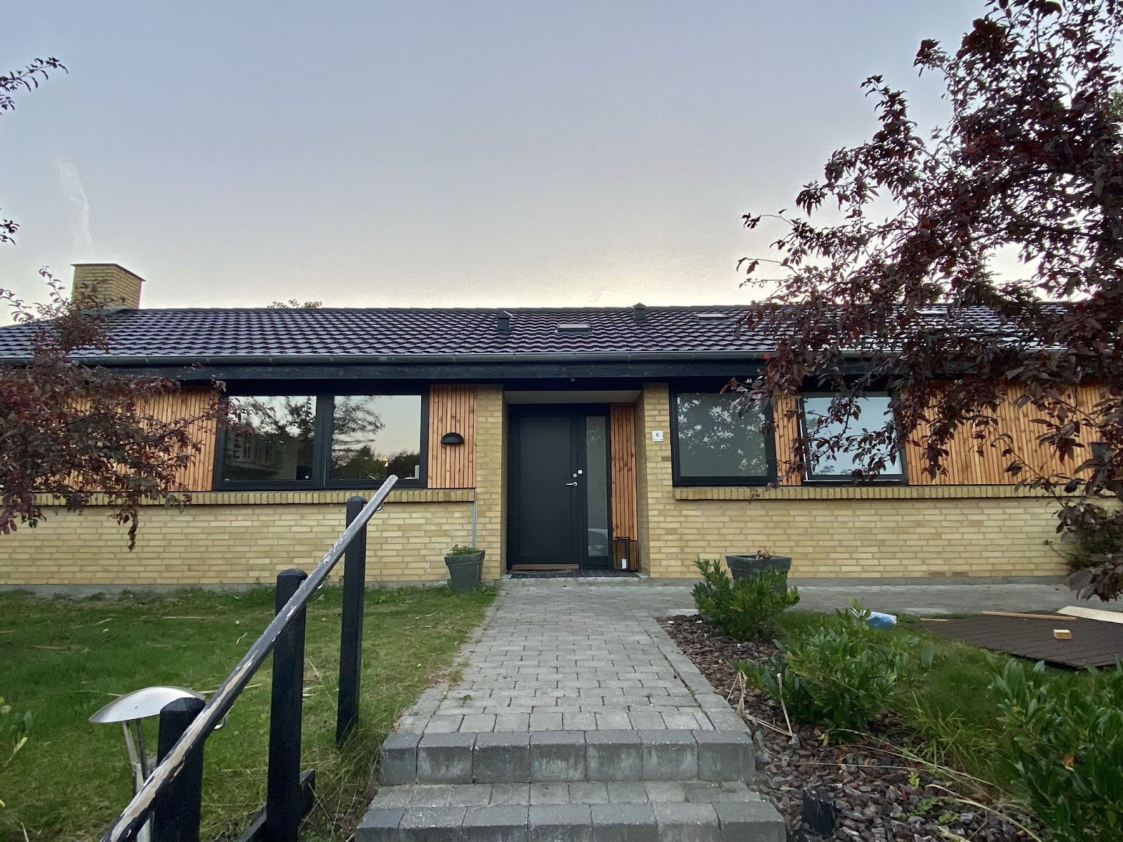 Ny facade på 70’er hus