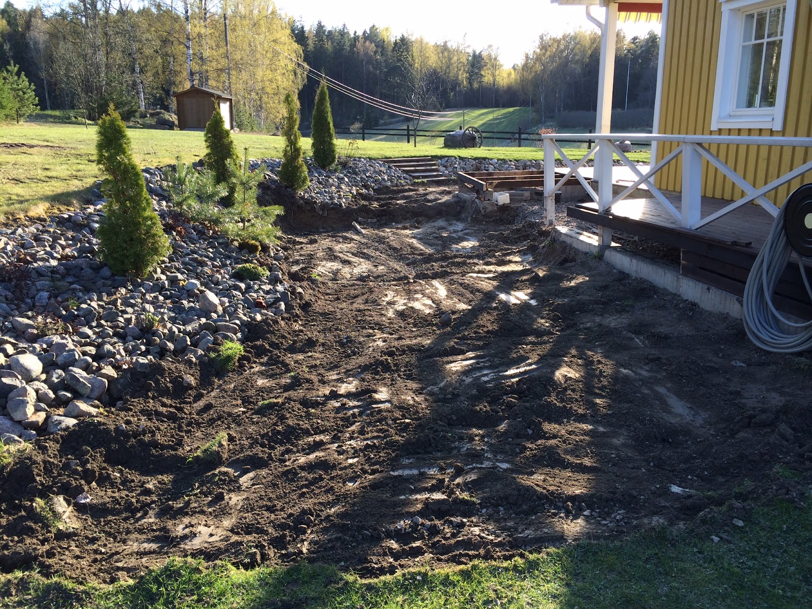 Udestue på punktfundament