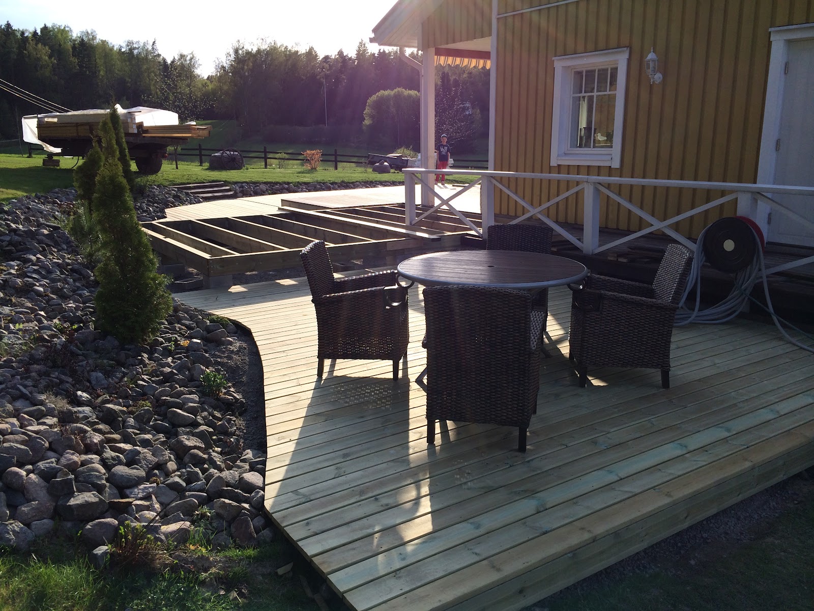 Udestue på punktfundament