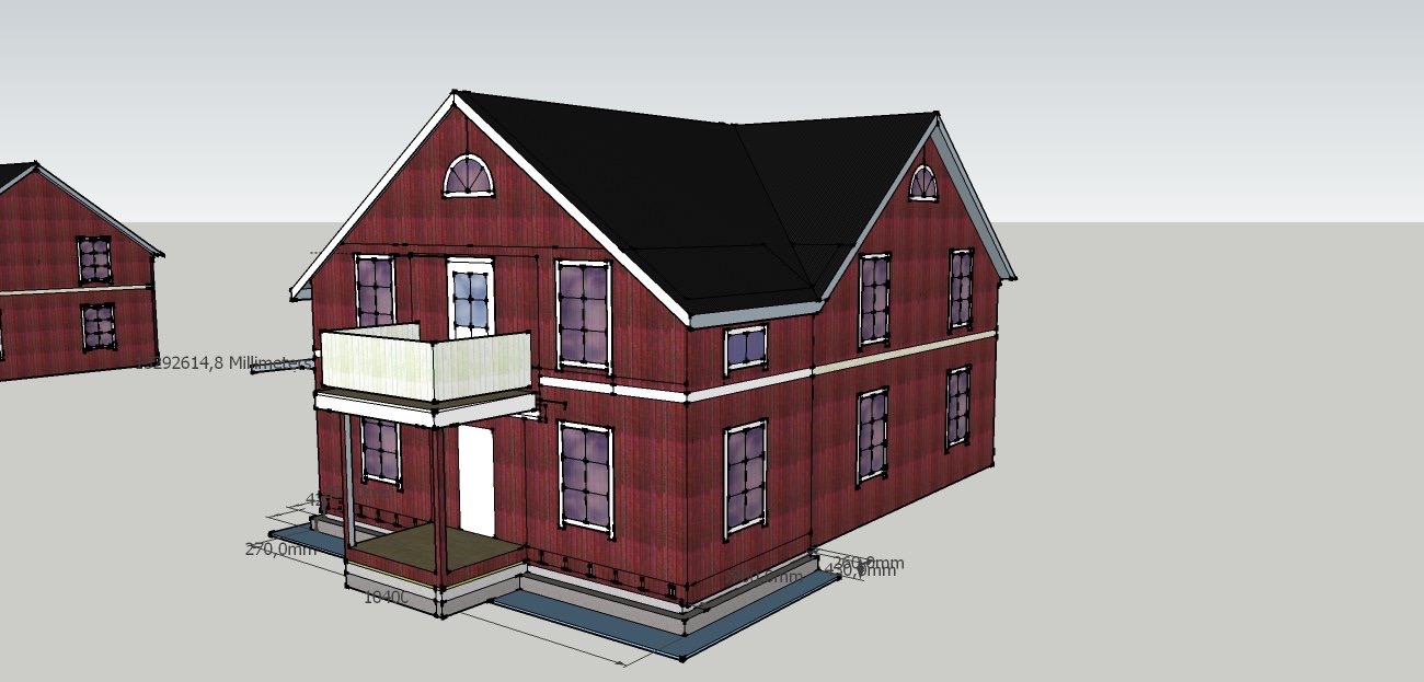 Udbygning af træhuset