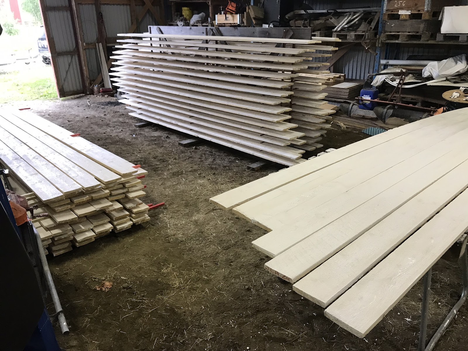 Udbygning af træhuset