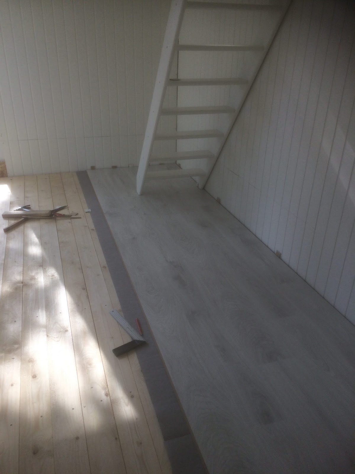 Sommerhustilbygning uden el