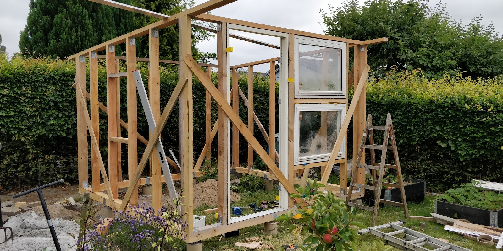 Anneks/Gæstehus i haven