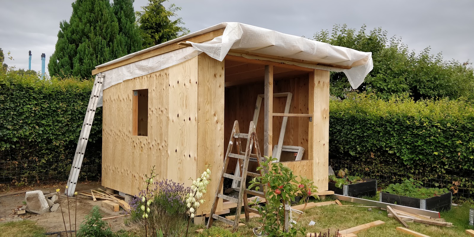 Anneks/Gæstehus i haven