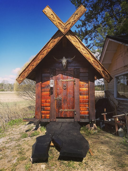 Toilet fra vikingetiden
