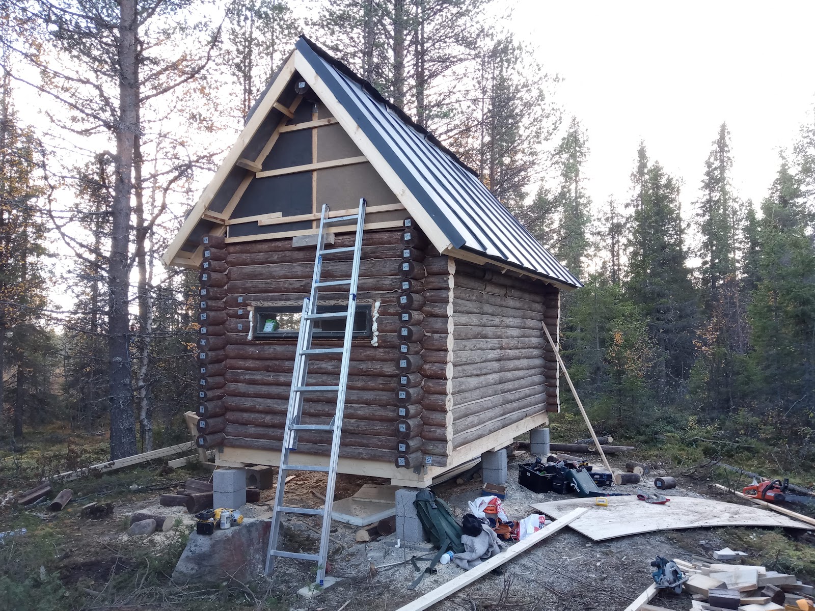 Vildmarkssommerhus i ødemarken