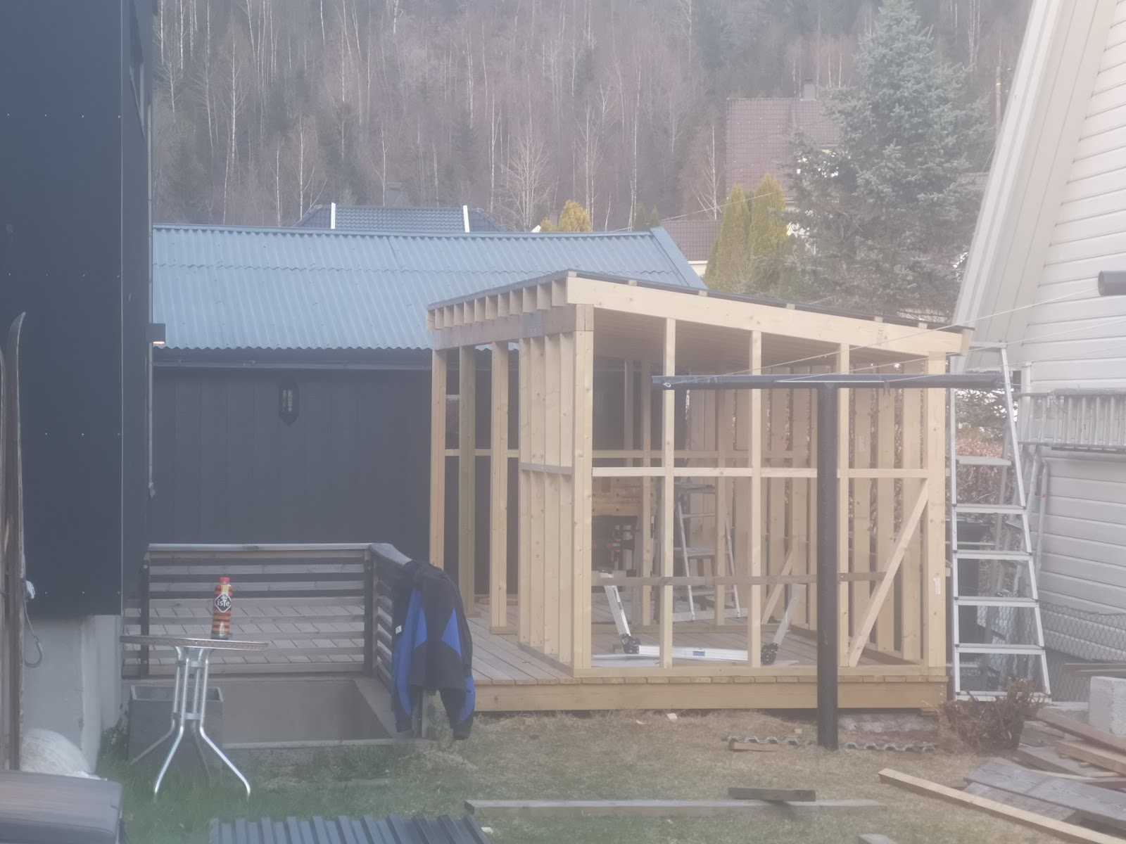 Cykel- og redskabsskur