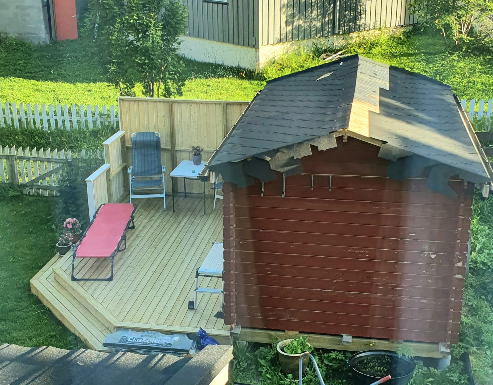 Udendørs opbevaring/belægning