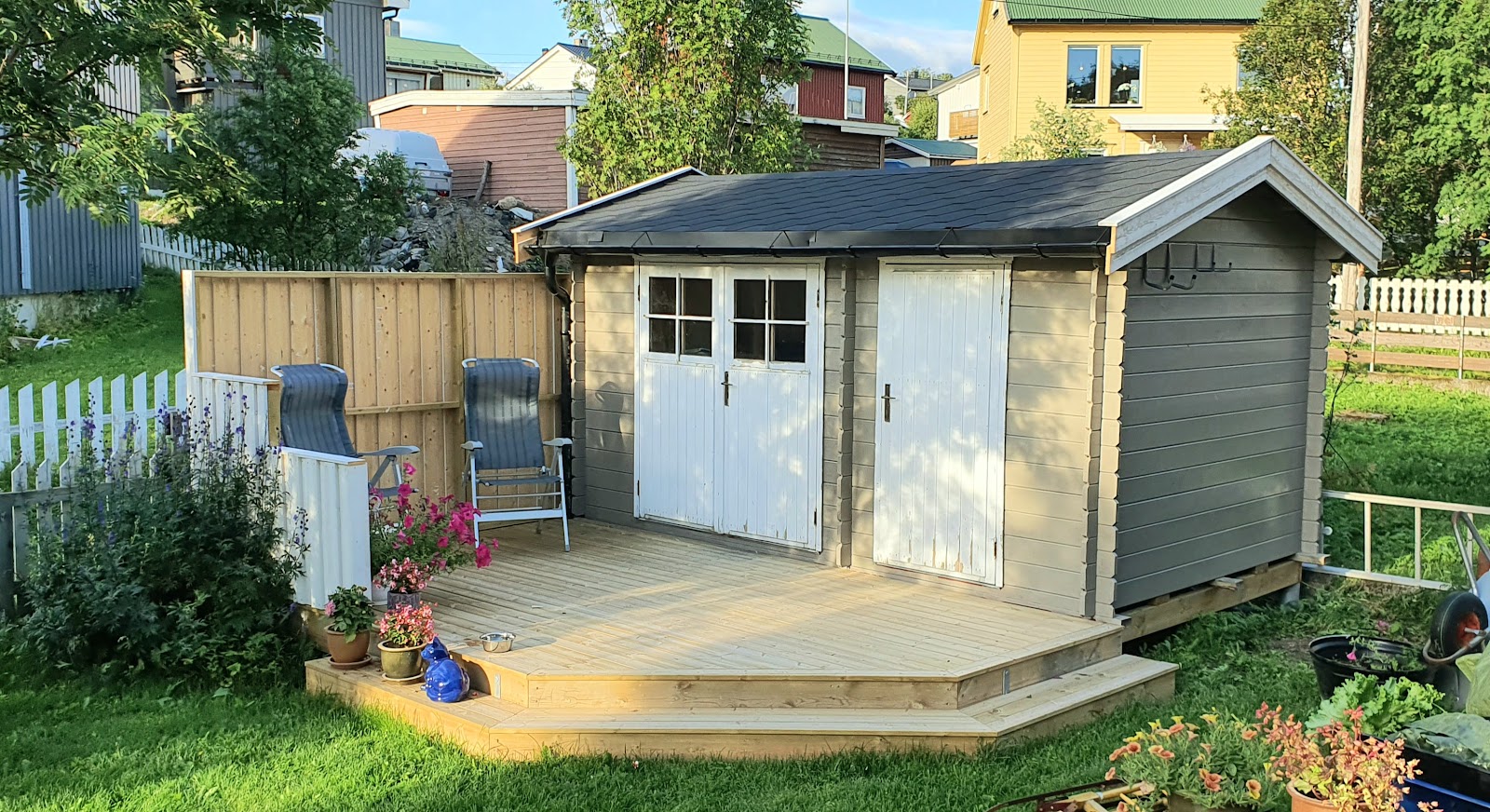 Udendørs opbevaring/belægning