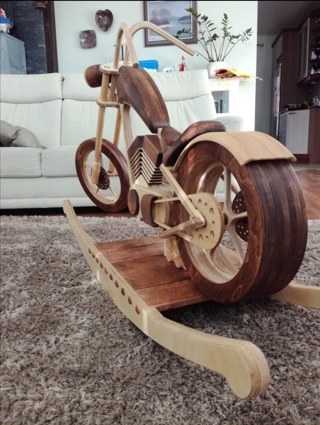 Harley Davidson gyngehest