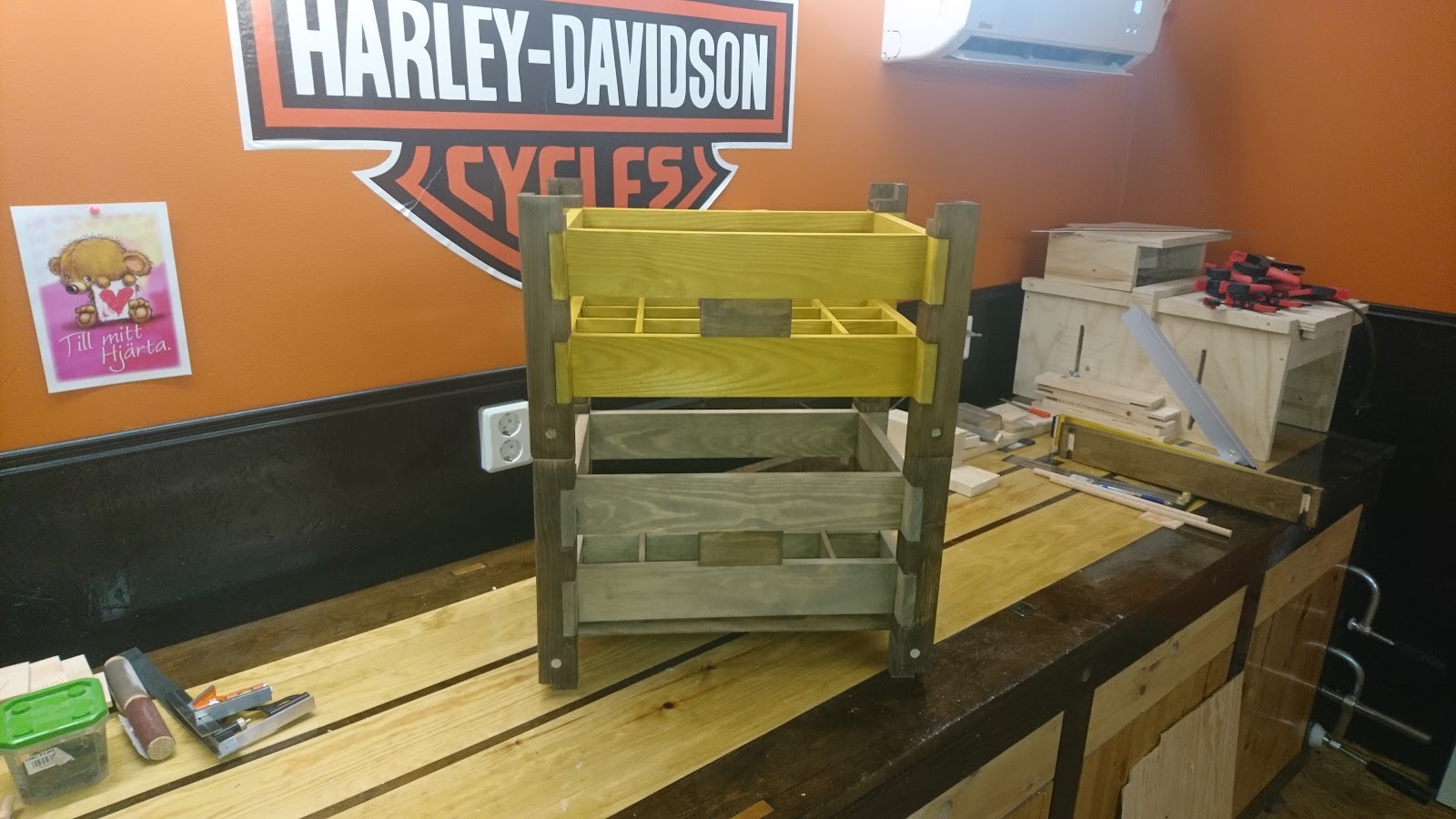 Stabelbare ølbakker