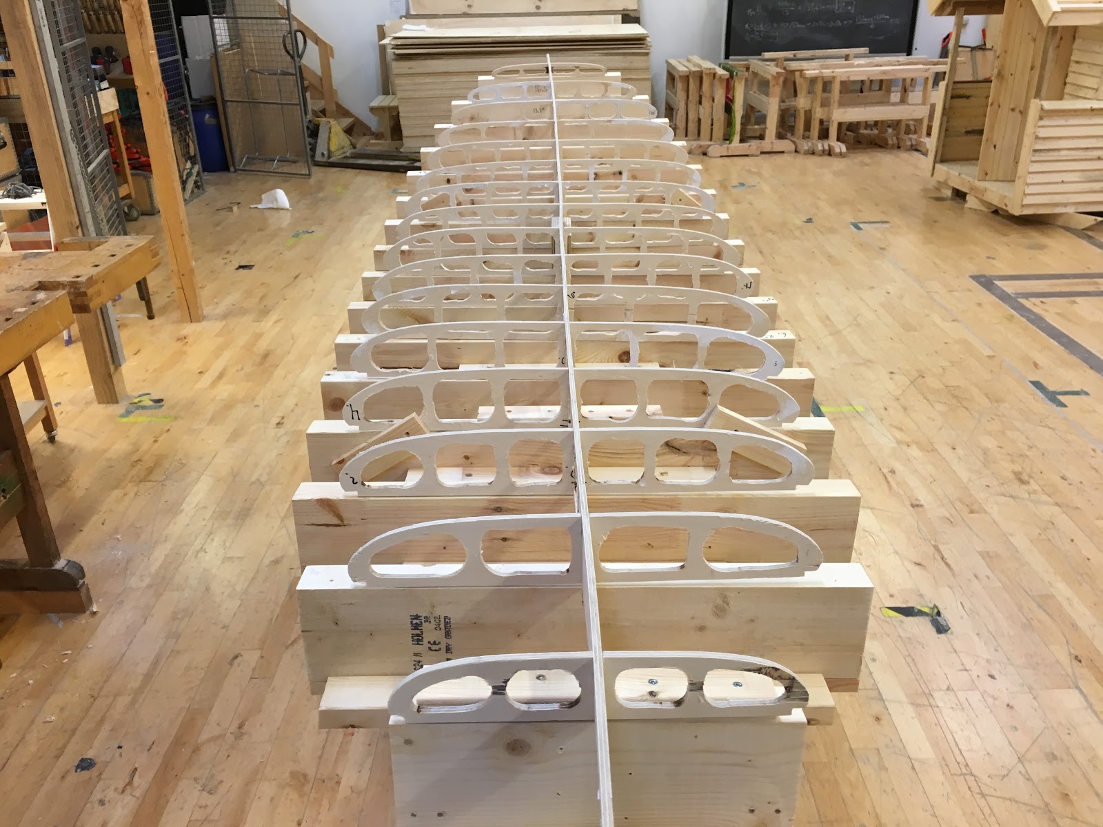 Paddleboard (hollow wooden paddleboard)