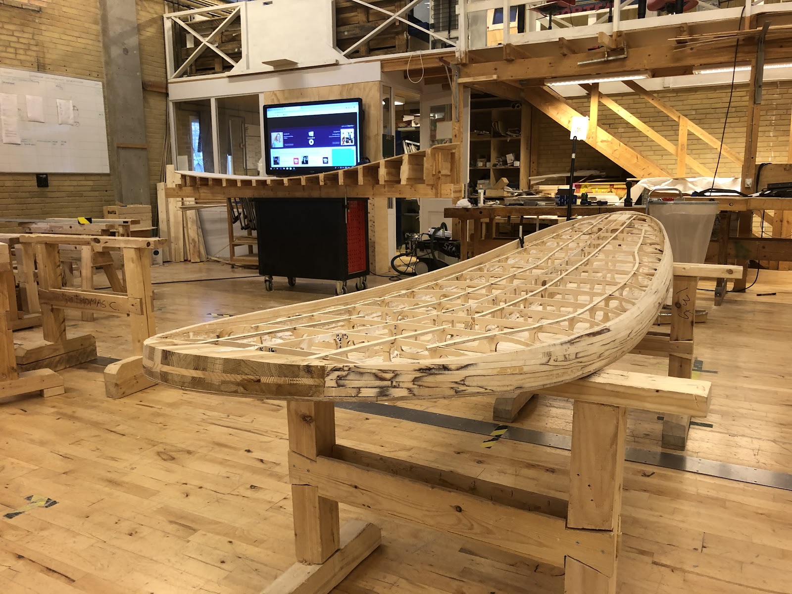 Paddleboard (hollow wooden paddleboard)
