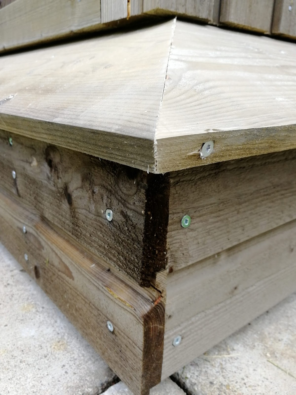 Drivhus af løst tømmer