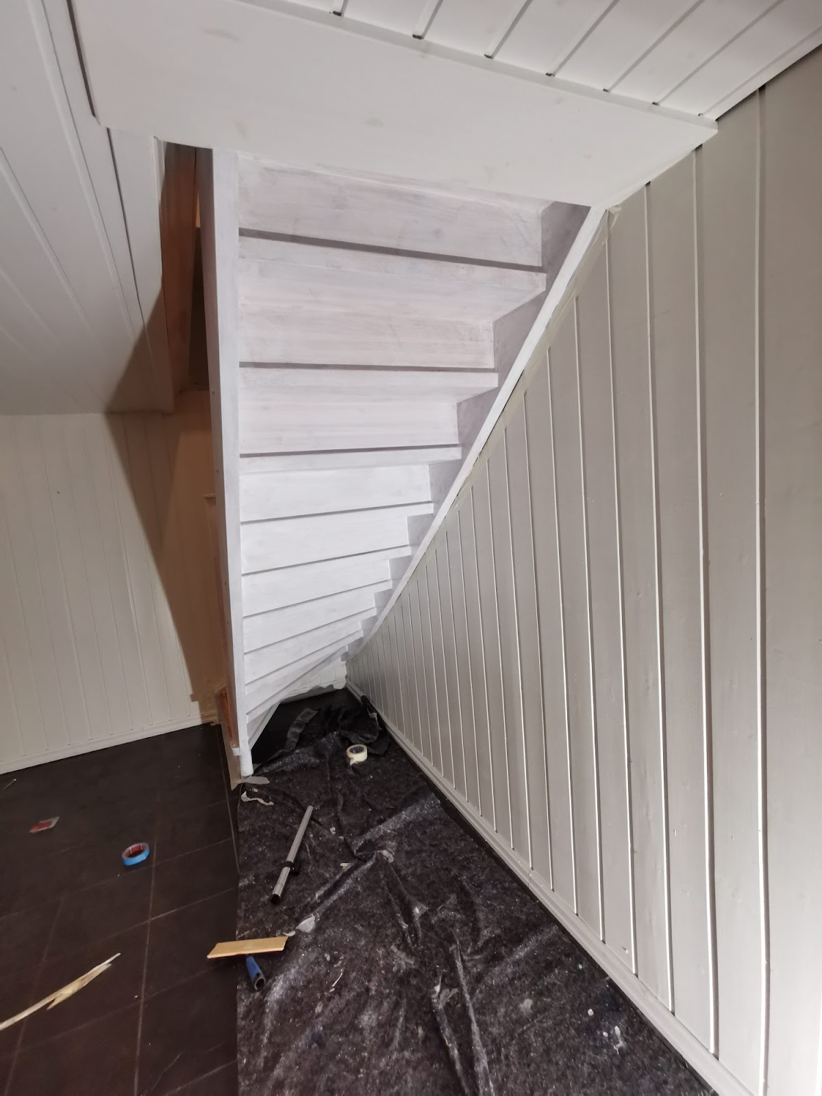 Renovering af gamle trapper