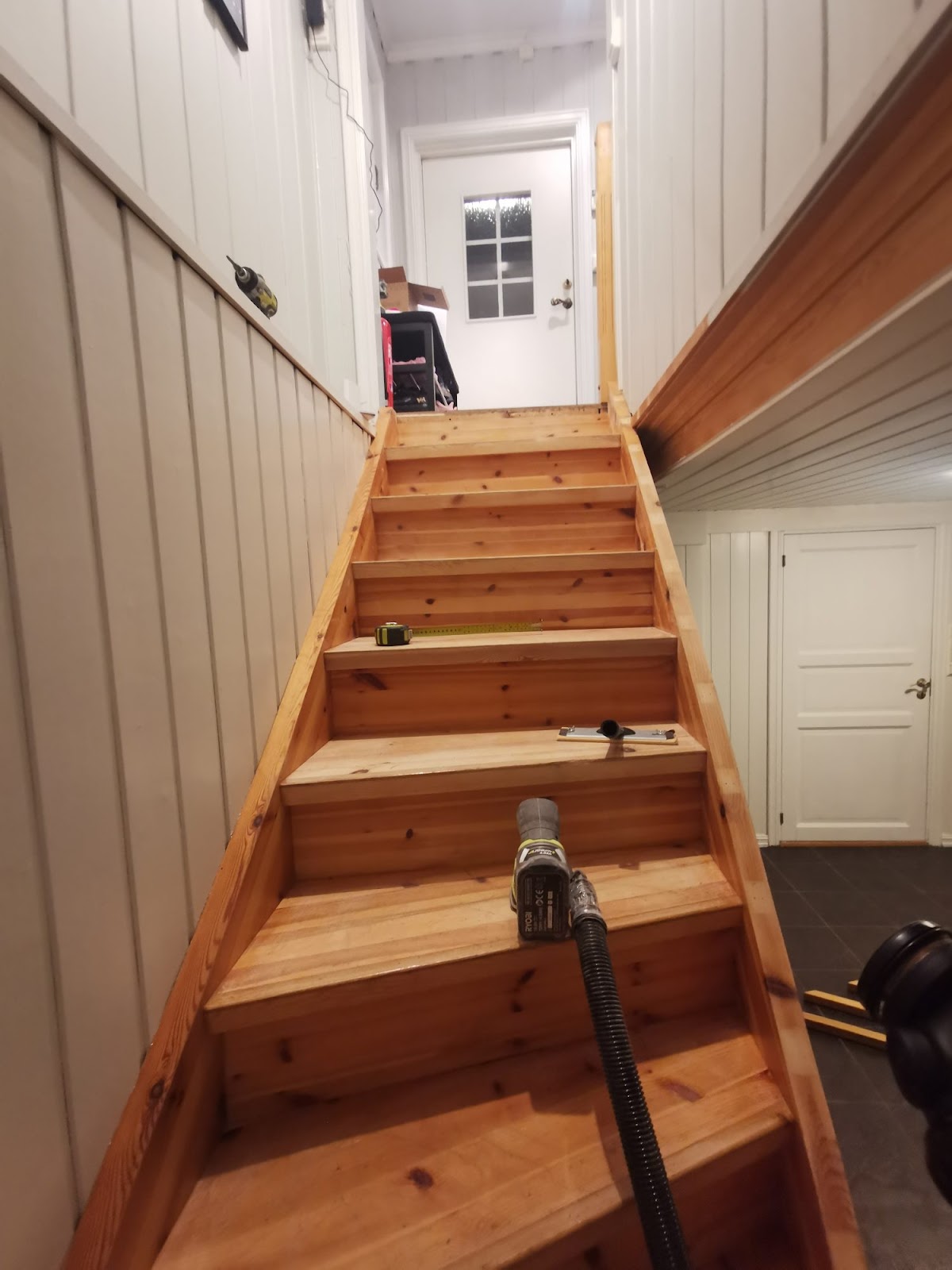 Renovering af gamle trapper