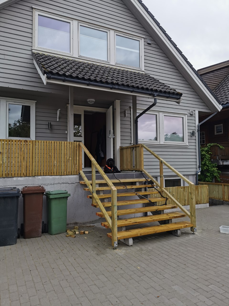 Trapper, rækværk og hegn