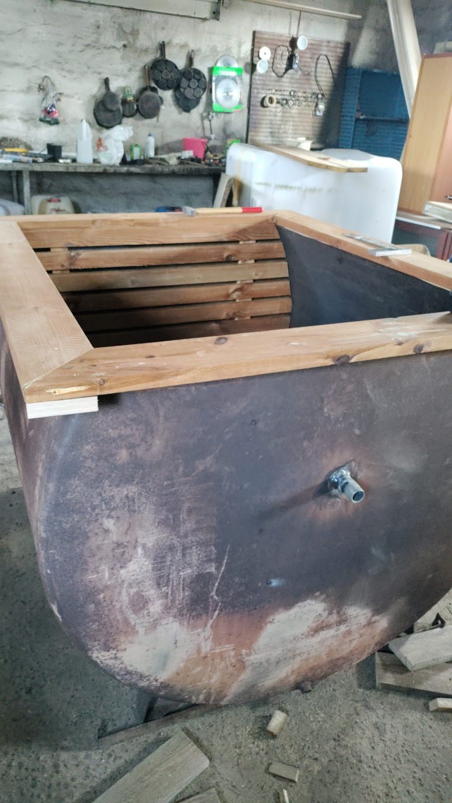 Hjemmelavet vildmarksbad