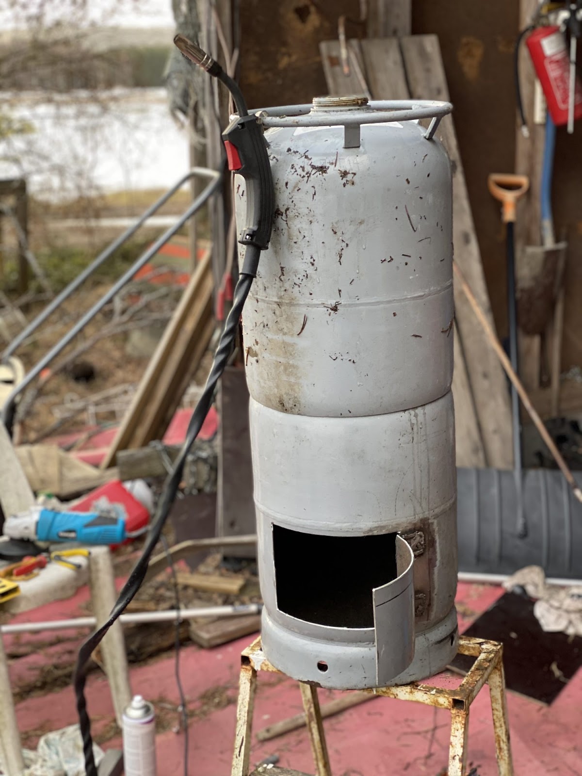 Hjemmelavet vilmarksbad med varme