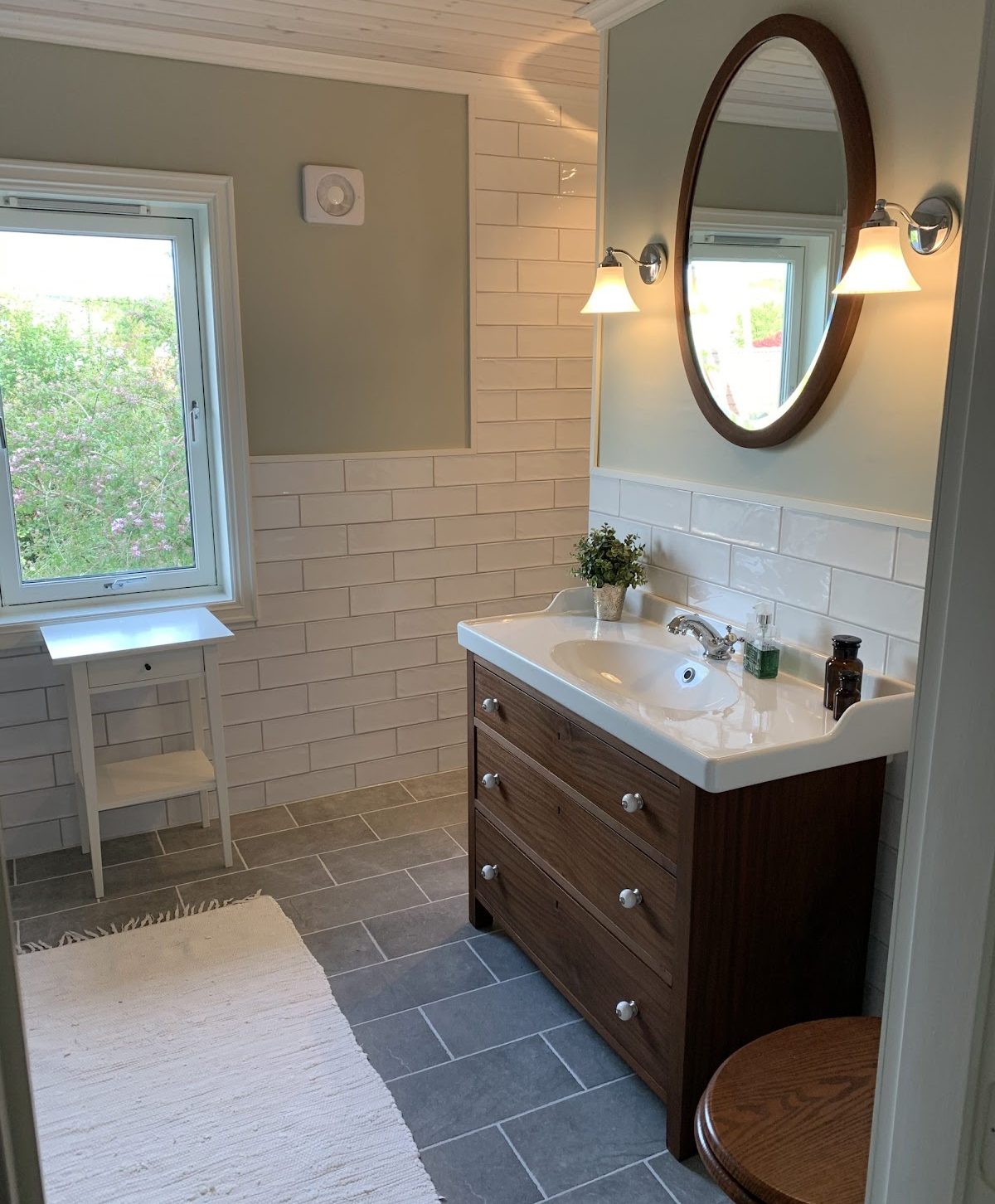 Kylpyhuoneen laajennus