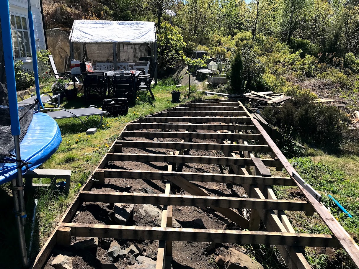 Terassin/ulkoympäristön ehostaminen