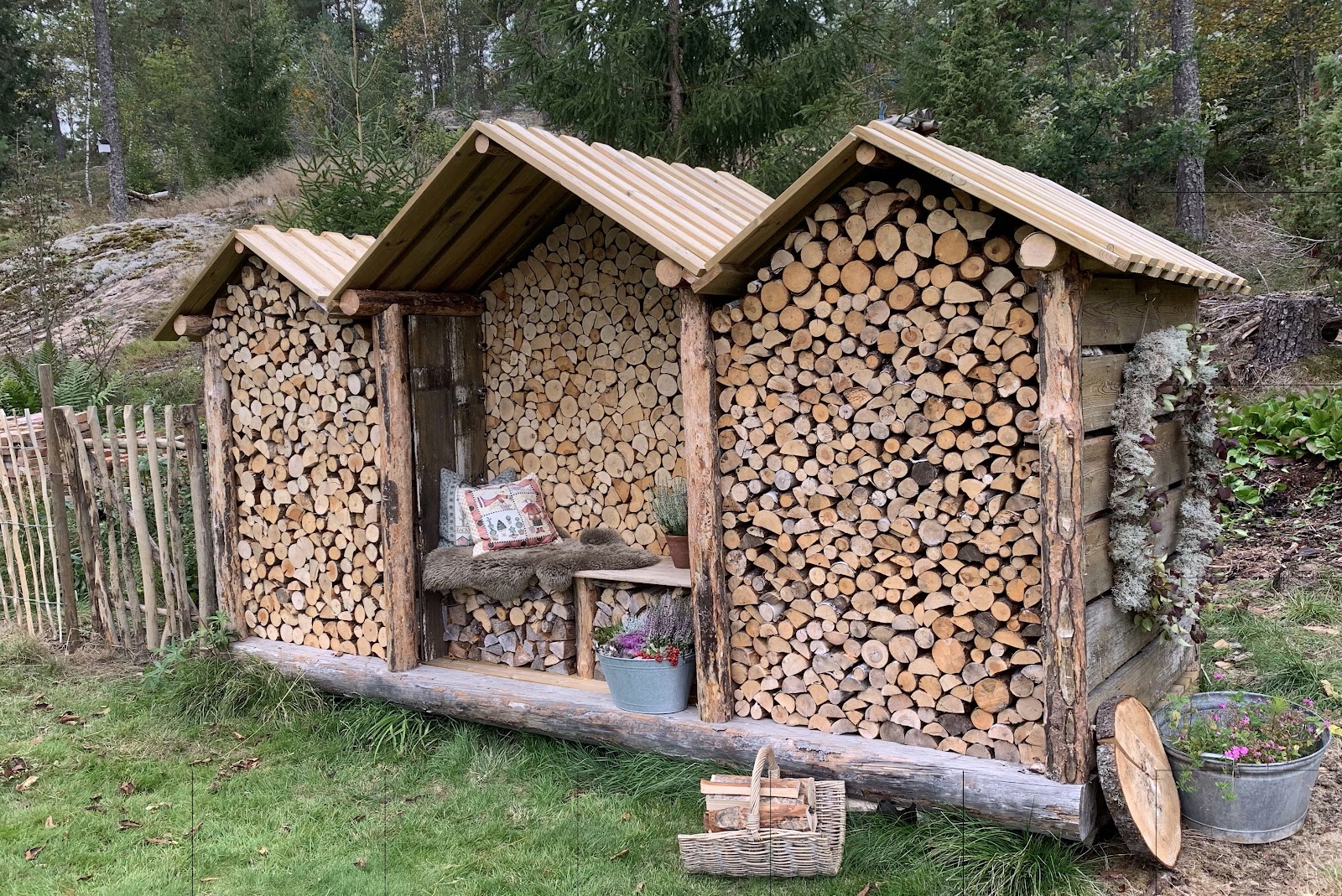 Halkokatos kahvittelupaikalla