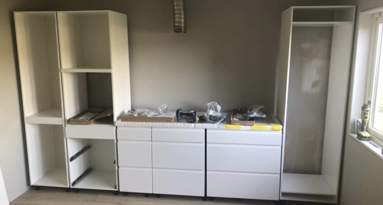 Uusi ja isompi keittiö