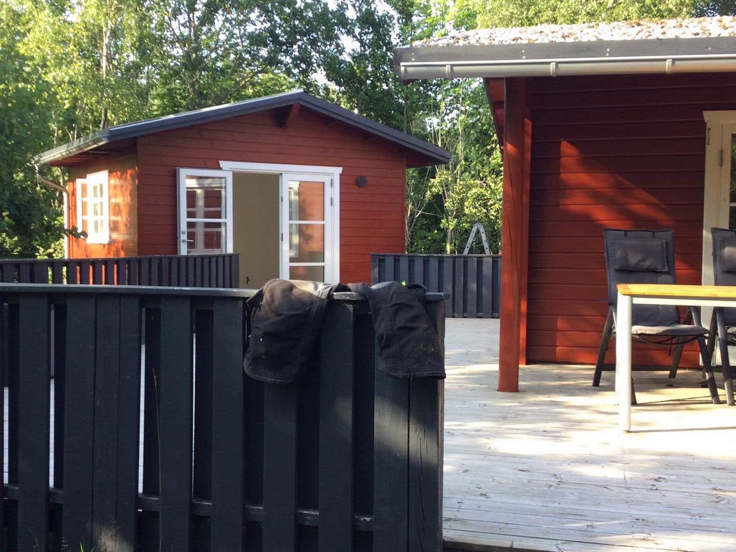 Lisärakennus mökille