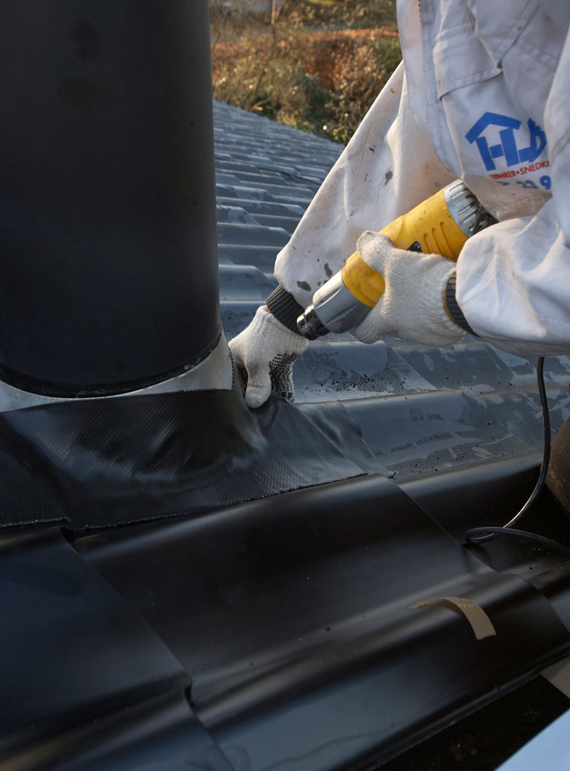 Lägga plåttak på befintligt tak