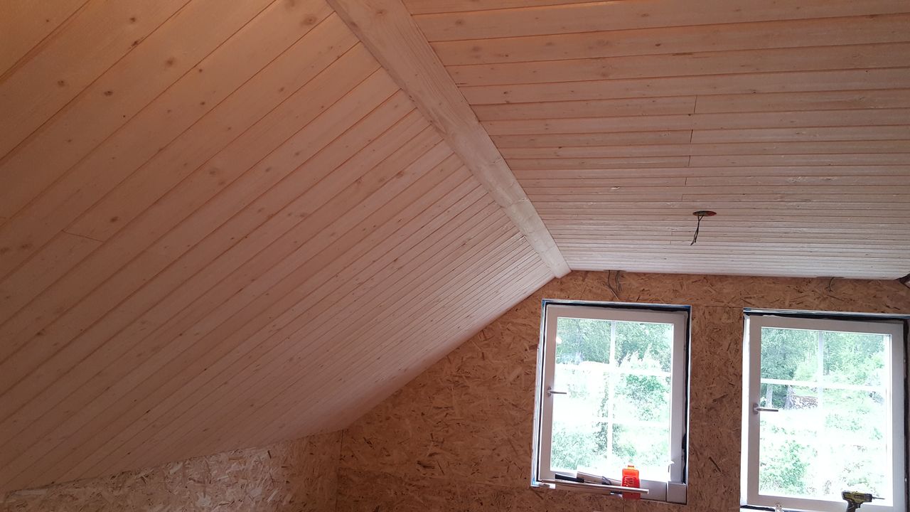 Uuden talon yläkerta