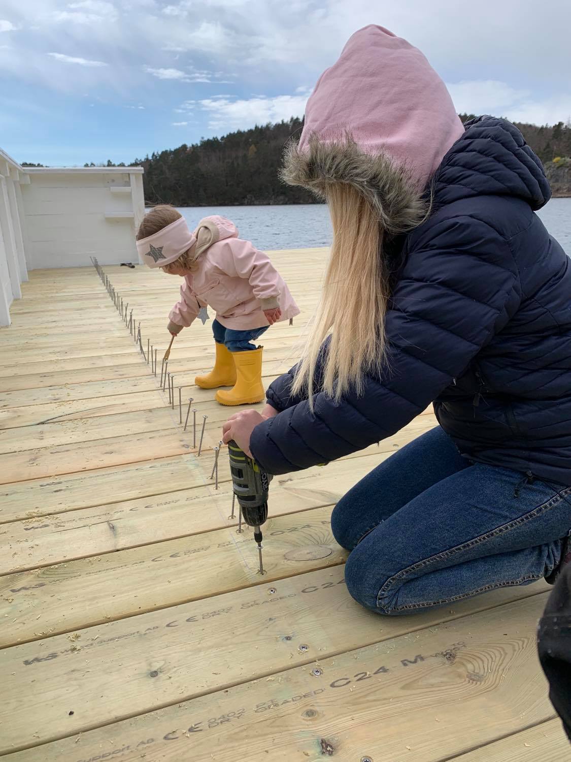 Laiturin peruskorjaus