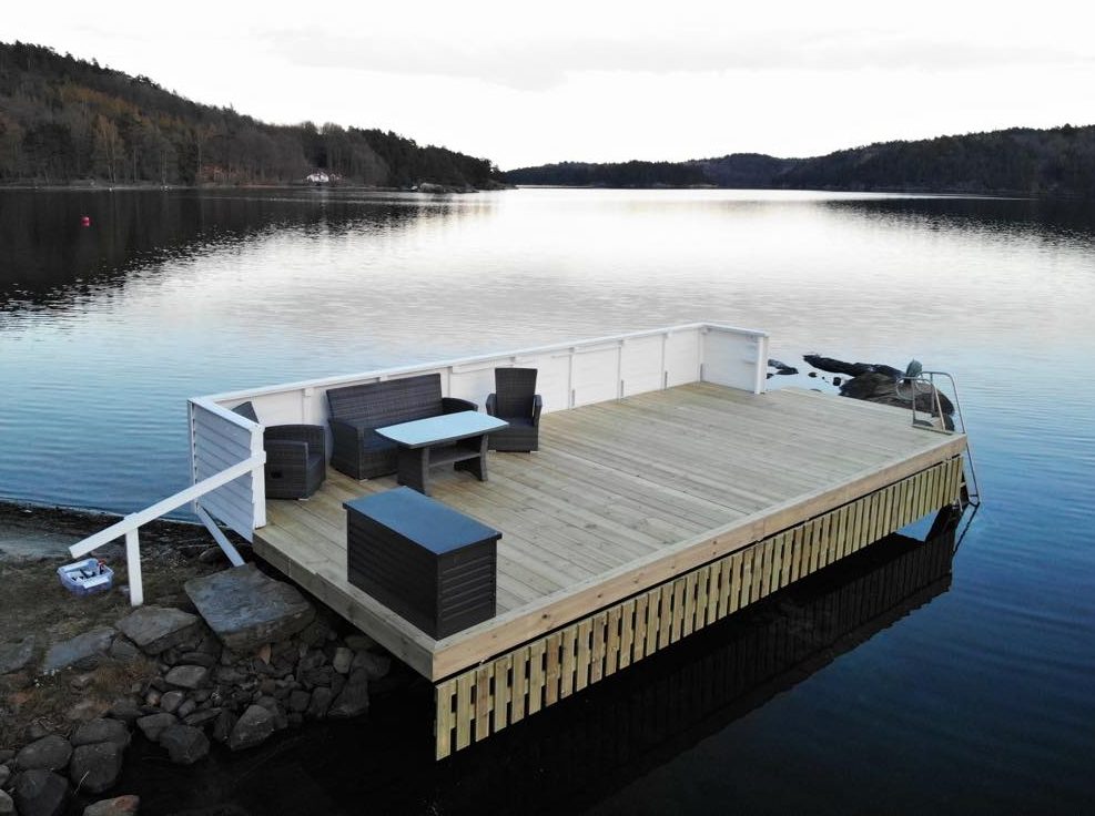 Laiturin peruskorjaus