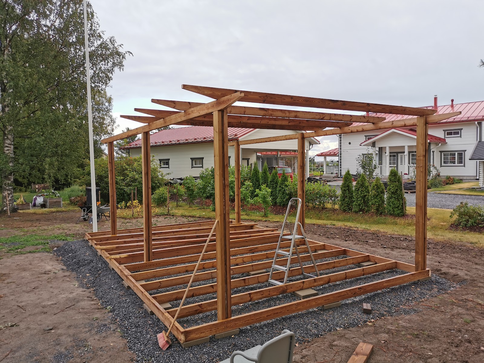 Pergola tyhjästä