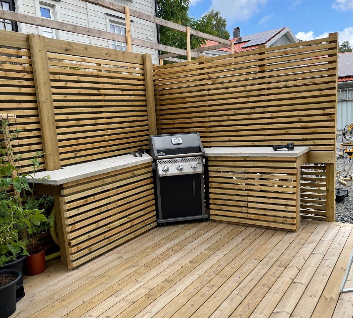 Terassi ja ulkokeittiö