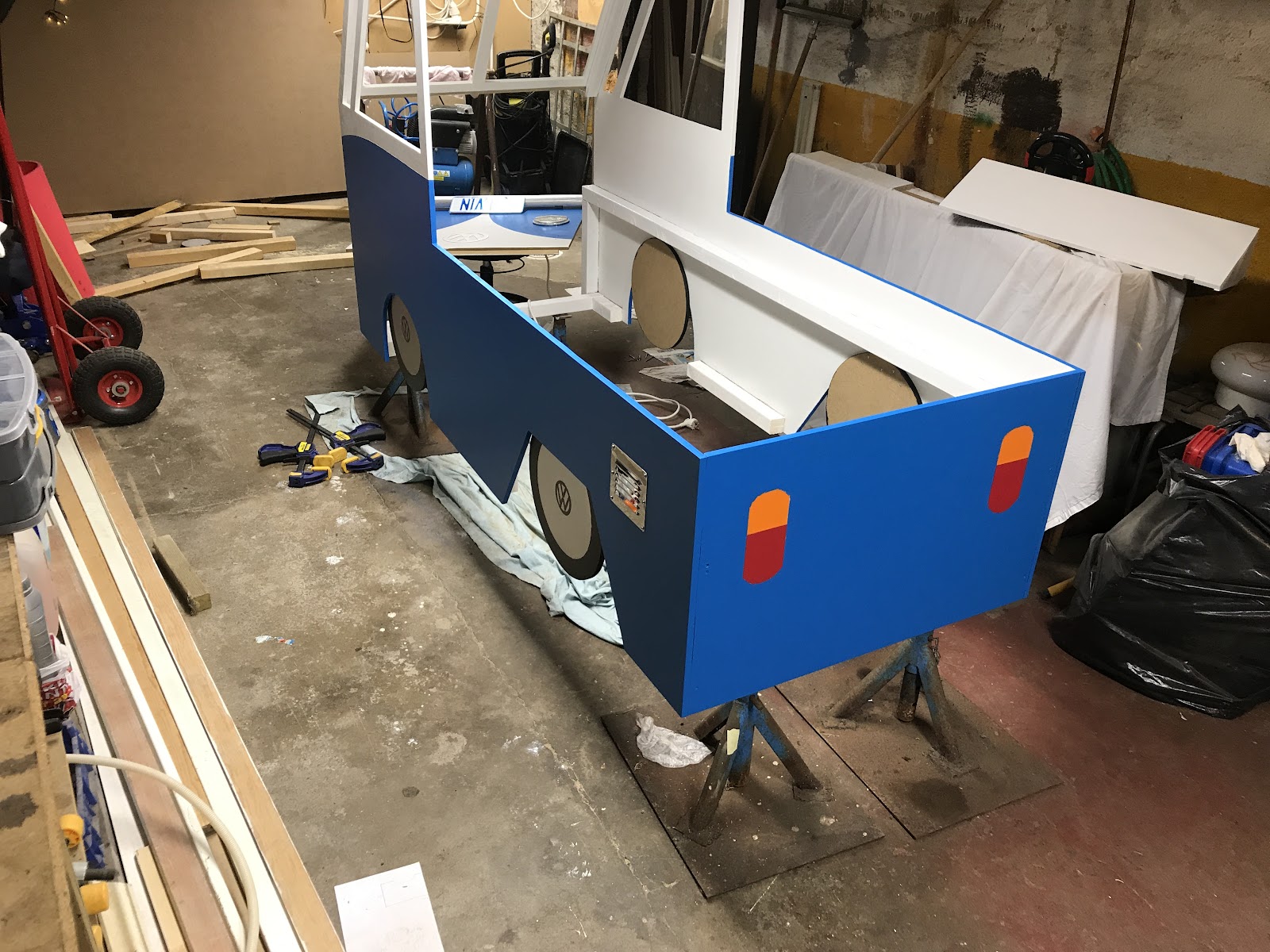 Volkswagen T1 pickup sänky