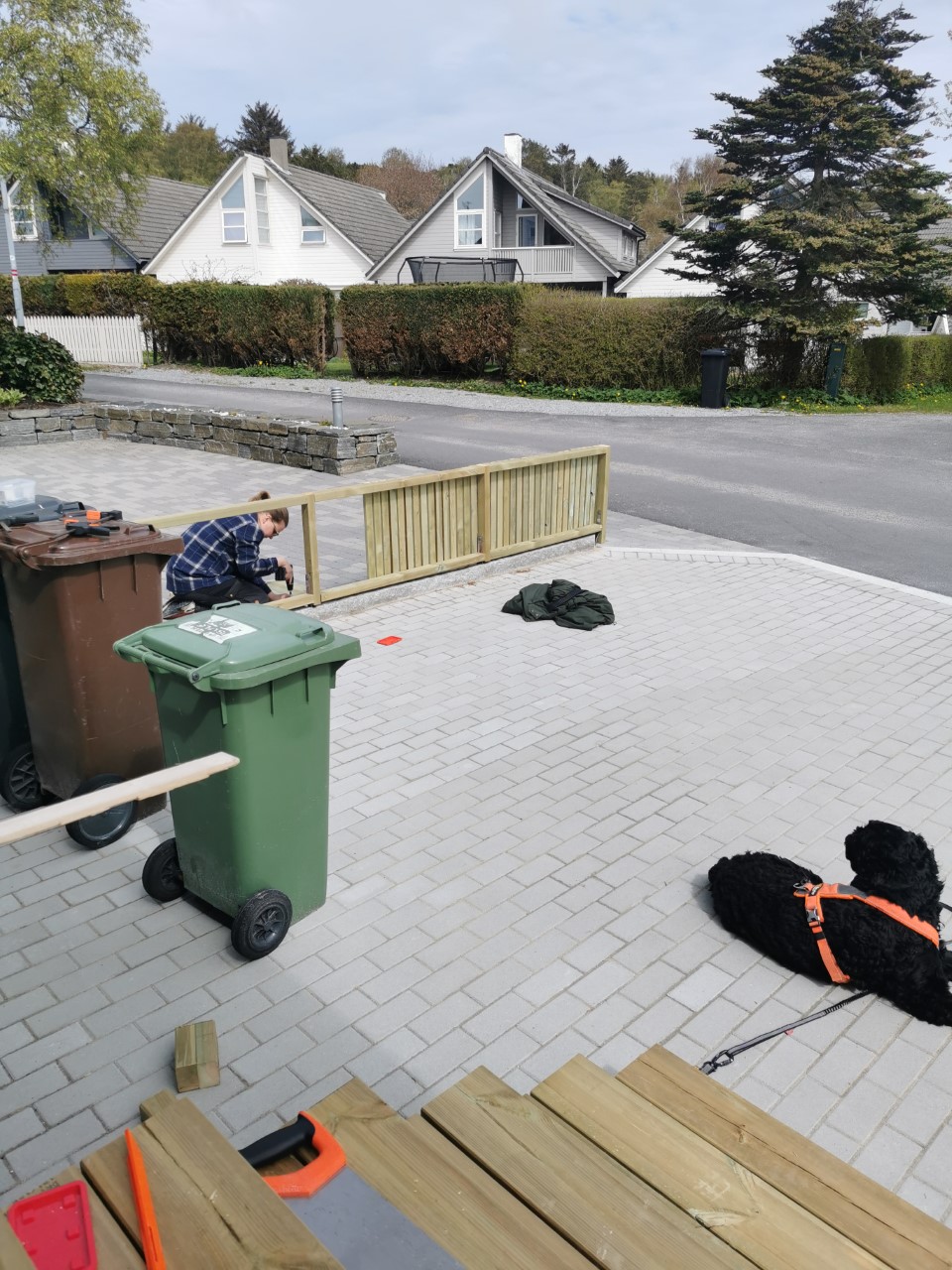 Portaat, kaiteet ja aita