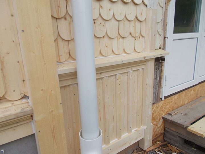 Uusi julkisivu paanukuviolla