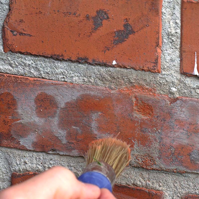 Fylle hull i murvegg