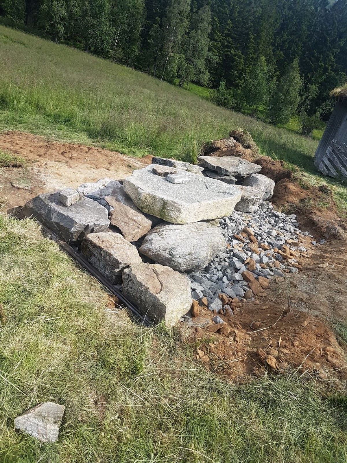 Grue/peis og grill på sætra