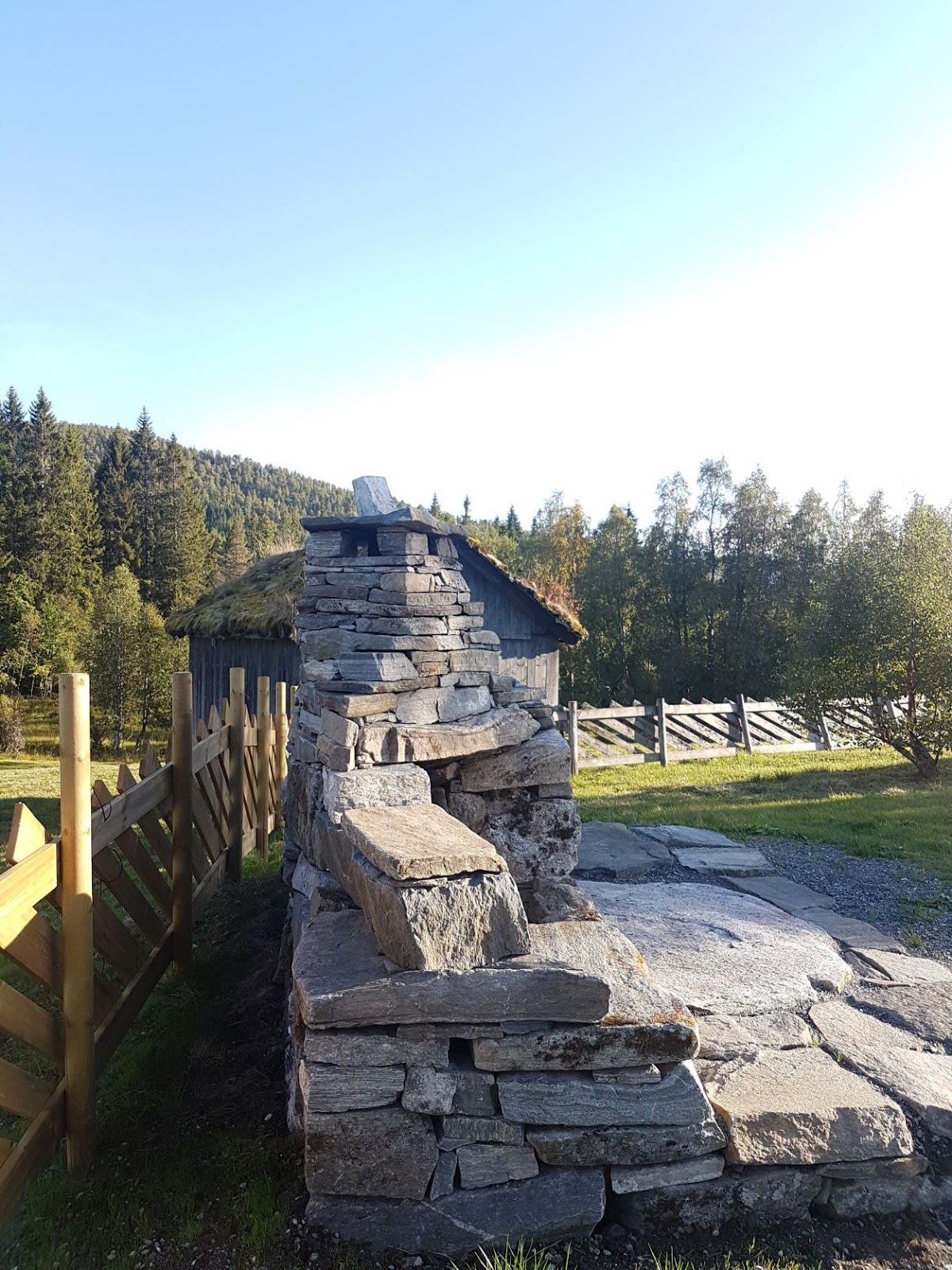 Grue/peis og grill på sætra