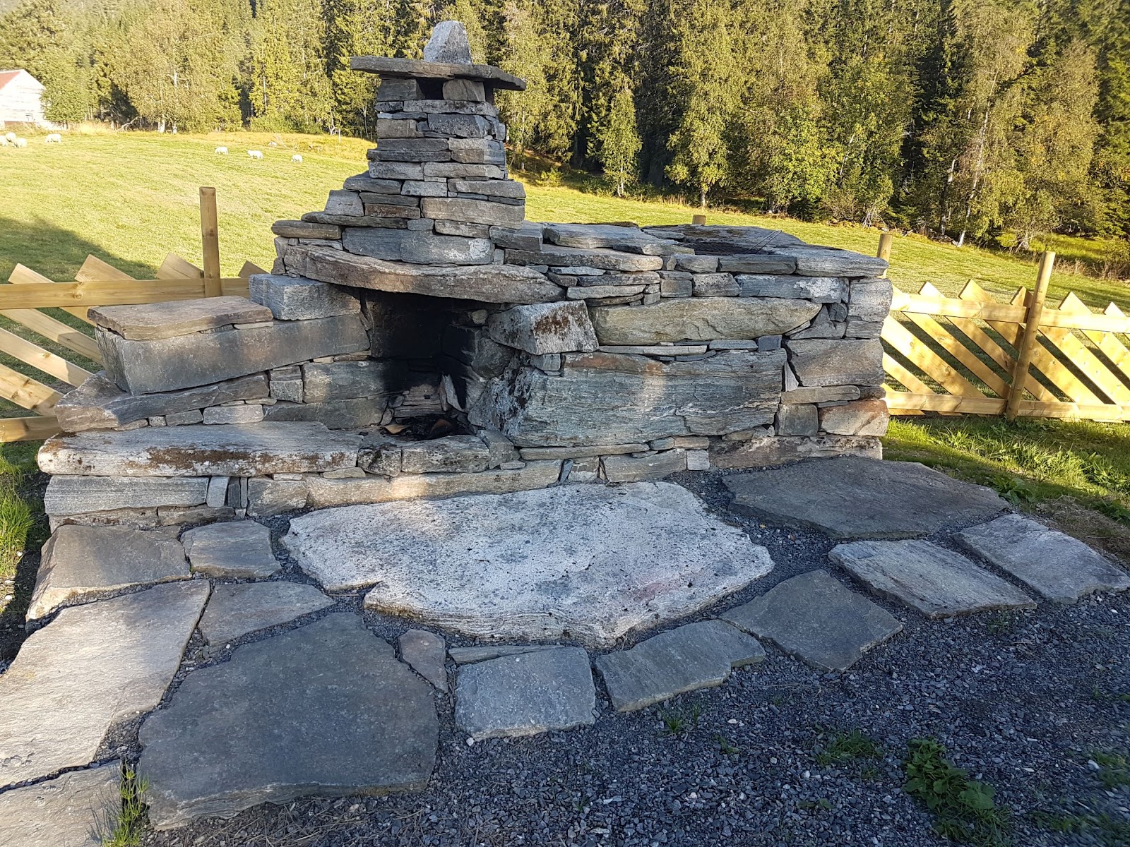 Grue/peis og grill på sætra
