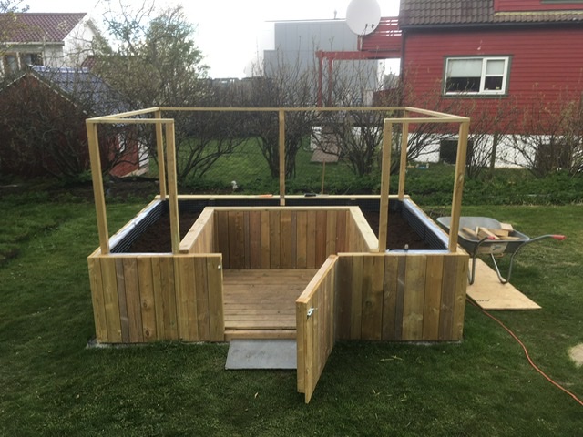 Grønnsakspaviljong for barn