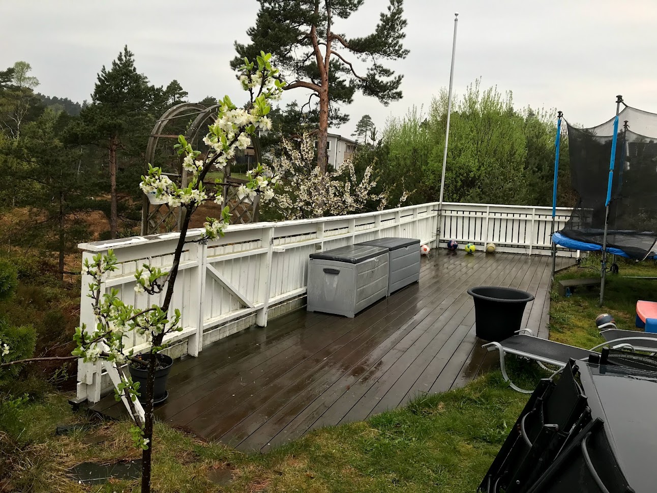 Etablering av uteplass